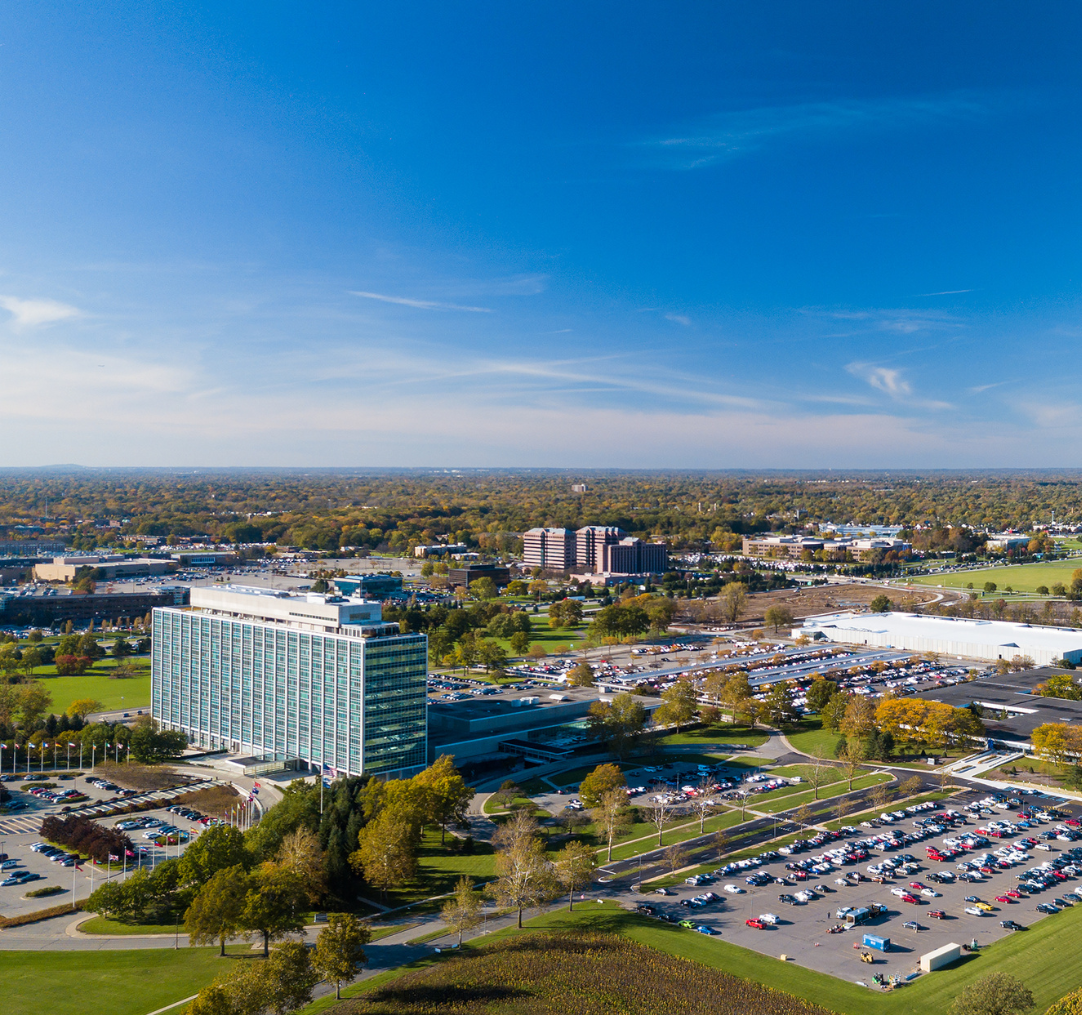 Dearborn aerial photo
