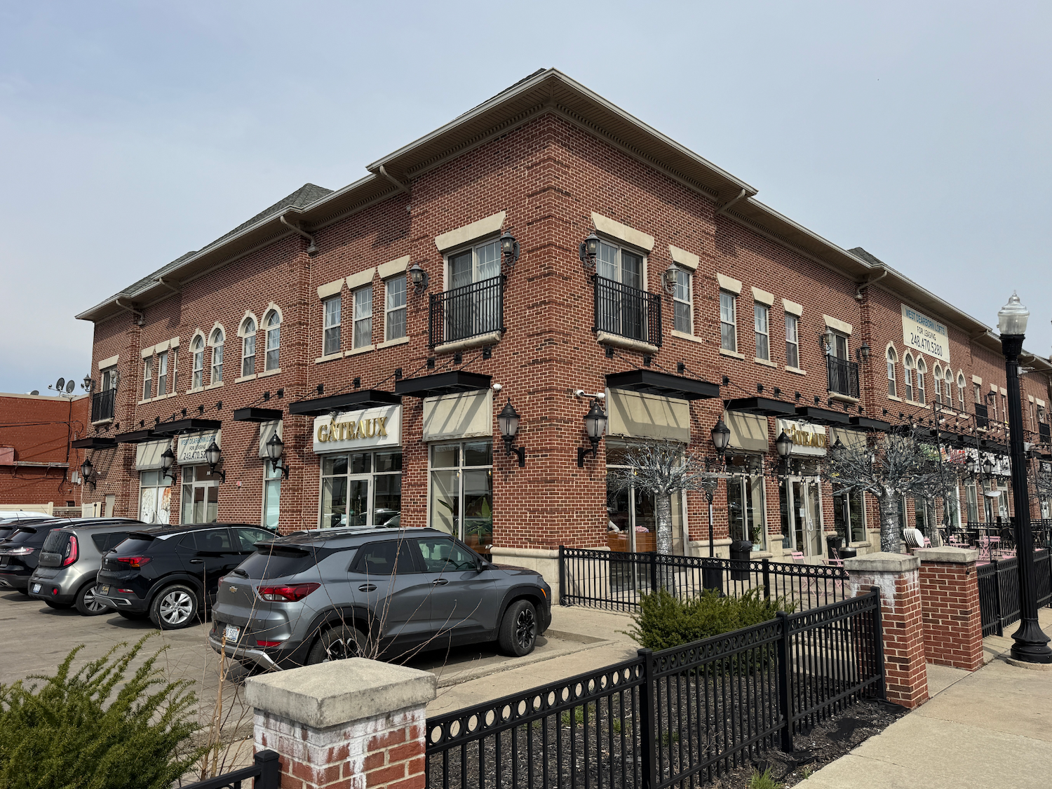 Gateway Apartment Lofts entrance on Military Street in Dearborn